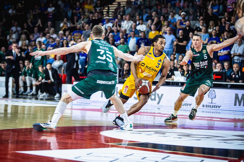 Stal Ostrów - Śląsk Wrocław 81:83, mecz 5., 15 maja 2024