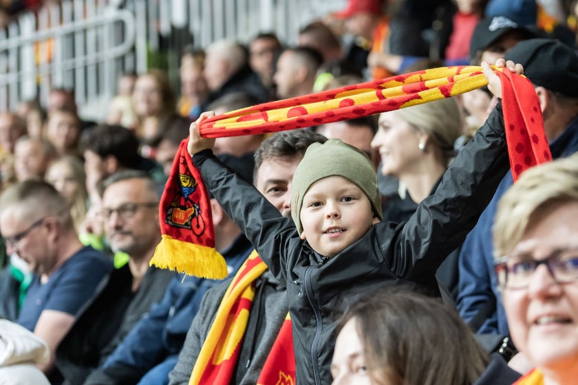 Kibice podczas meczu Betard Sparta Wrocław - Unia Leszno