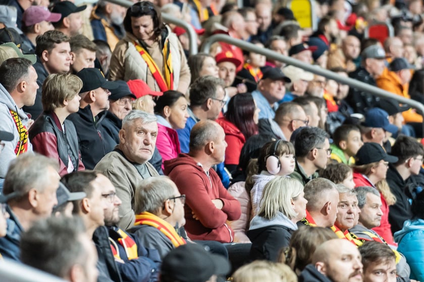 Kibice podczas meczu Betard Sparta Wrocław - Unia Leszno