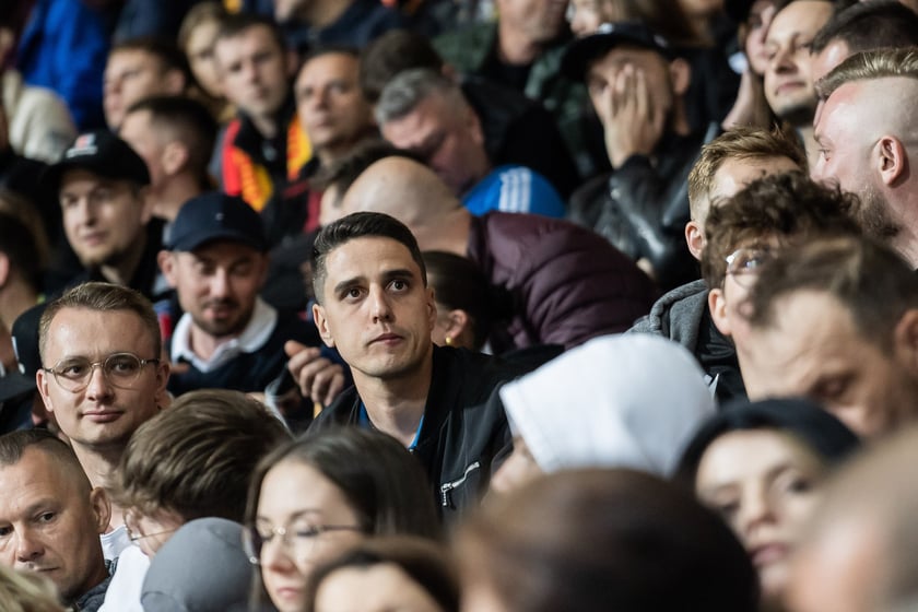 Kibice podczas meczu Betard Sparta Wrocław - Unia Leszno