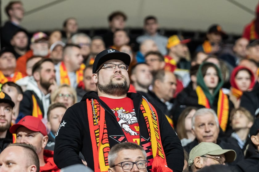 Kibice podczas meczu Betard Sparta Wrocław - Unia Leszno