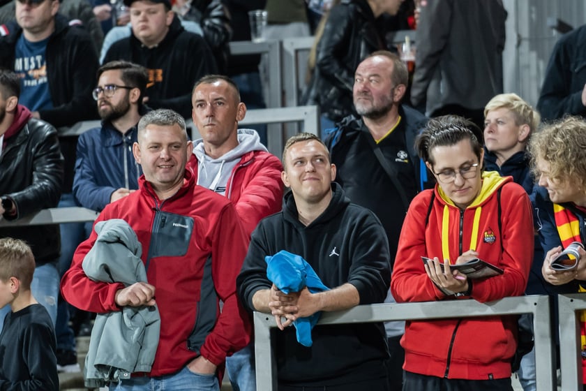 Kibice podczas meczu Betard Sparta Wrocław - Unia Leszno