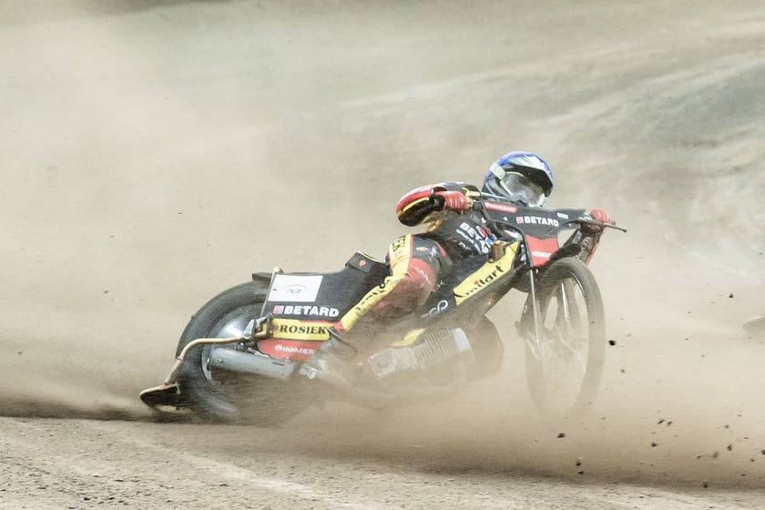 Kibice podczas meczu Betard Sparta Wrocław - Unia Leszno
