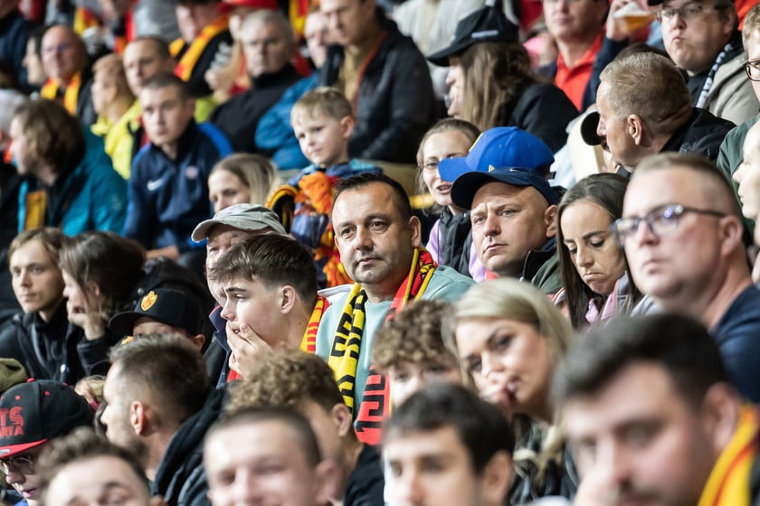 Kibice podczas meczu Betard Sparta Wrocław - Unia Leszno