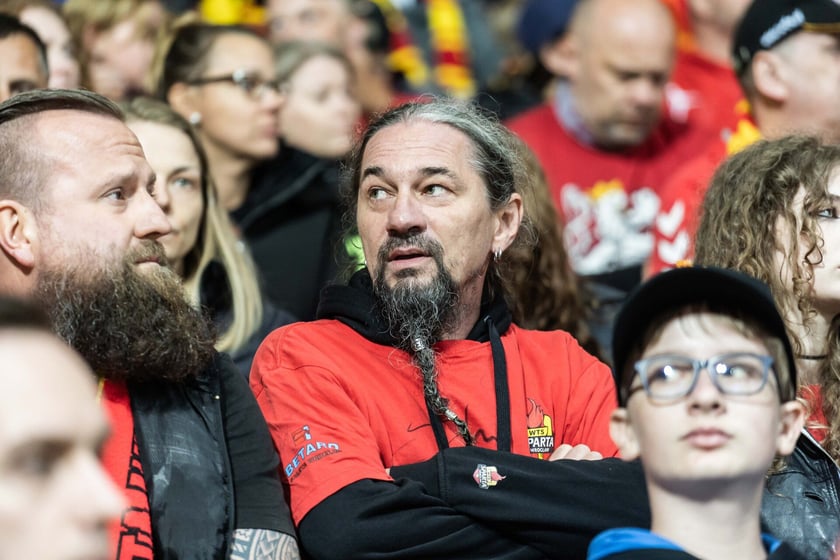 Kibice podczas meczu Betard Sparta Wrocław - Unia Leszno