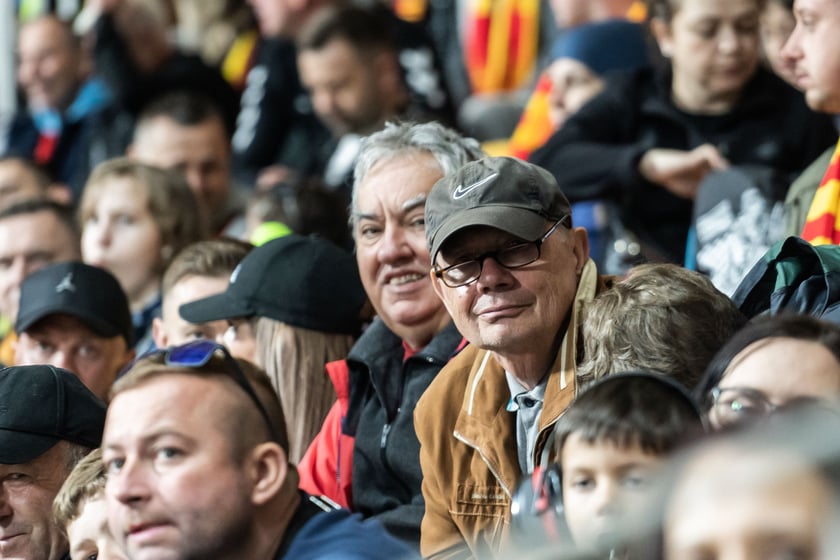 Kibice podczas meczu Betard Sparta Wrocław - Unia Leszno