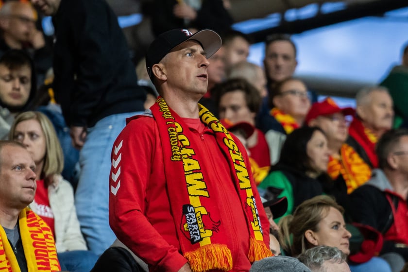 Kibice podczas meczu Betard Sparta Wrocław - Unia Leszno