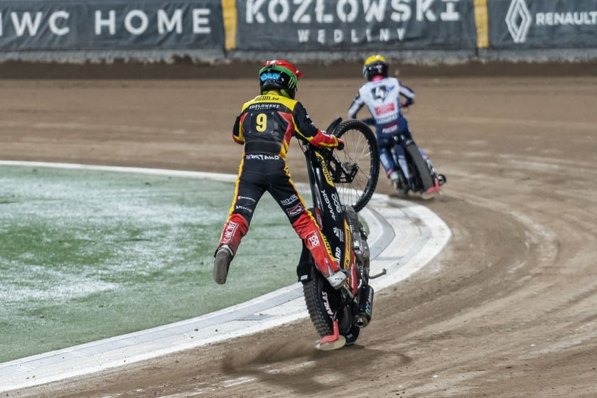Kibice podczas meczu Betard Sparta Wrocław - Unia Leszno