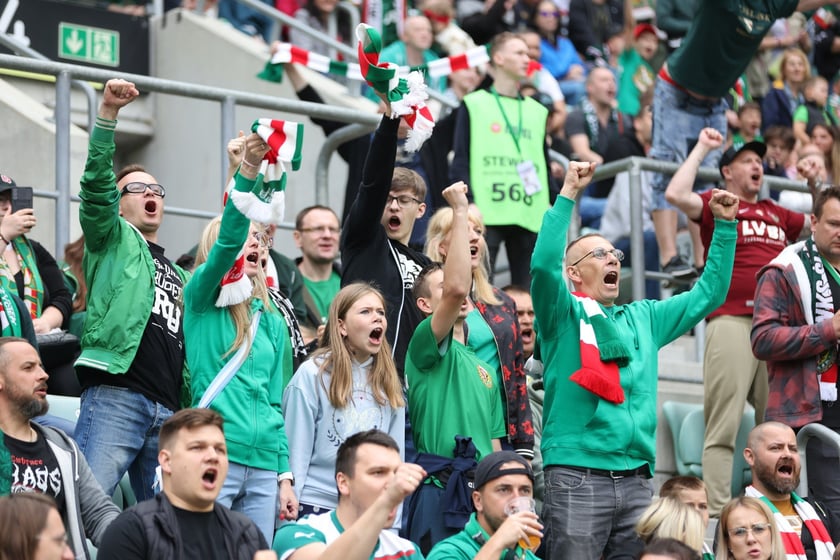 Śląsk Wrocław - Radomiak Radom. Zdjęcia kibiców oraz z meczu.