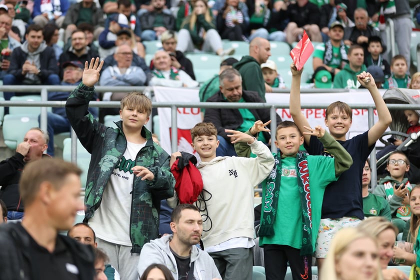 Śląsk Wrocław - Radomiak Radom. Zdjęcia kibiców oraz z meczu.