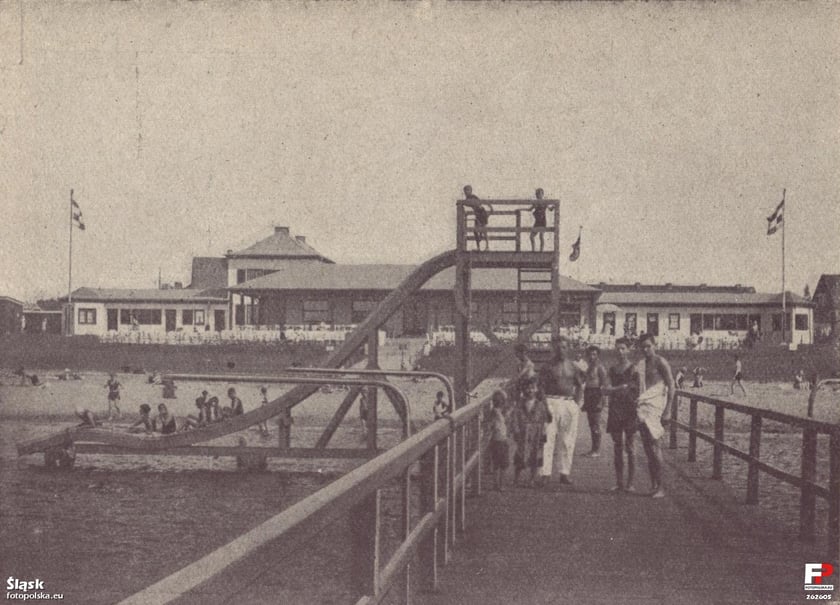 Kąpielisko Morskie Oko - Familienbad Leerbeutel See w latach 1911-1939