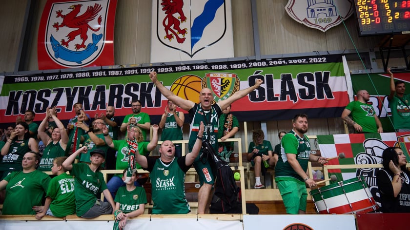 Mecz Spójnia Stargard - Śląsk Wrocław. Mecz nr 1