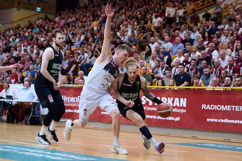 Mecz Spójnia Stargard - Śląsk Wrocław. Mecz nr 1