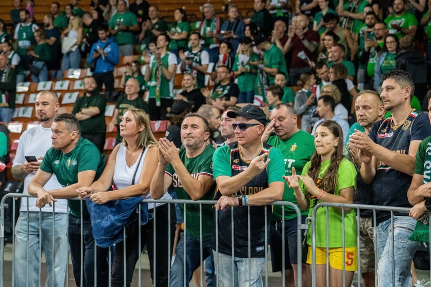 Mecz Śląsk Wrocław - Spójnia Stargard w Hali Stulecia 4 czerwca