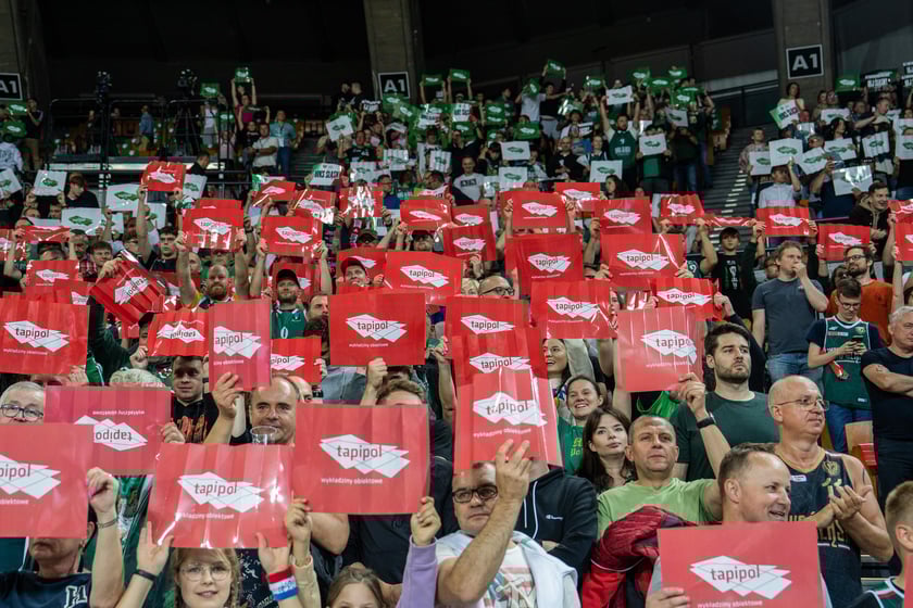 Mecz Śląsk Wrocław - Spójnia Stargard w Hali Stulecia 4 czerwca