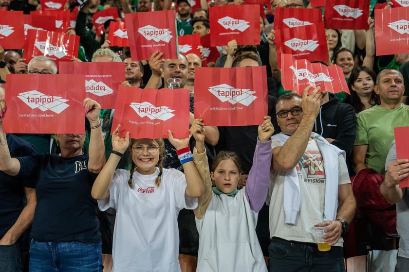 Mecz Śląsk Wrocław - Spójnia Stargard w Hali Stulecia 4 czerwca