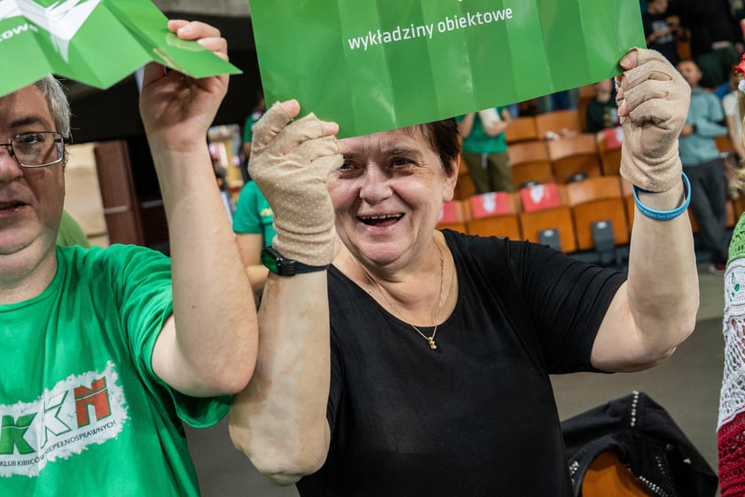 Mecz Śląsk Wrocław - Spójnia Stargard w Hali Stulecia 4 czerwca