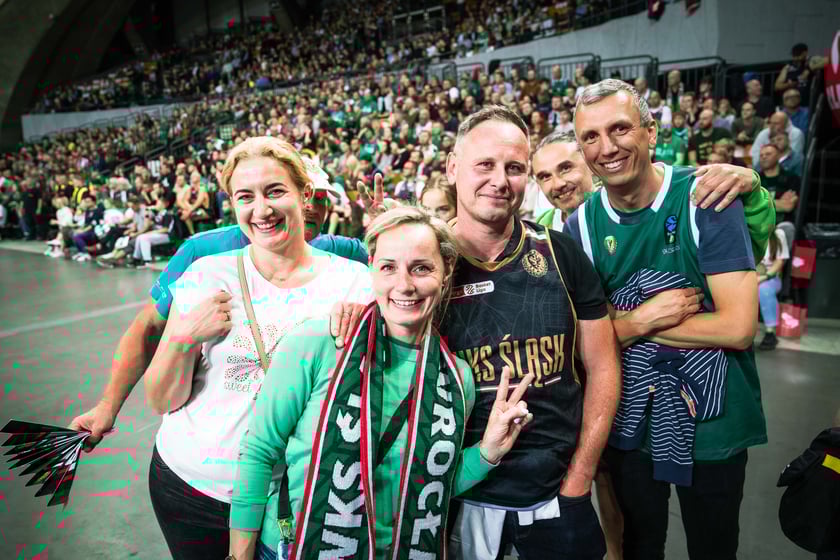 Mecz Śląsk Wrocław - Spójnia Stargard w Hali Stulecia 4 czerwca