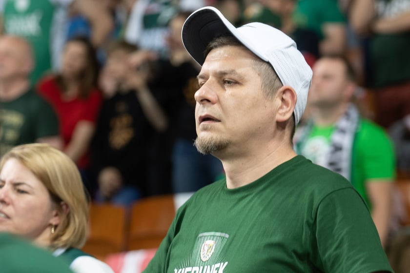 Mecz Śląsk Wrocław - Spójnia Stargard w Hali Stulecia 4 czerwca