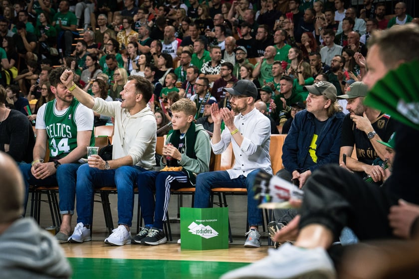 Mecz Śląsk Wrocław - Spójnia Stargard w Hali Stulecia 4 czerwca