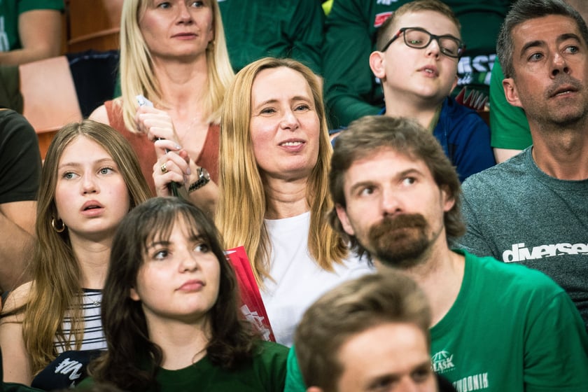 Mecz Śląsk Wrocław - Spójnia Stargard w Hali Stulecia 4 czerwca