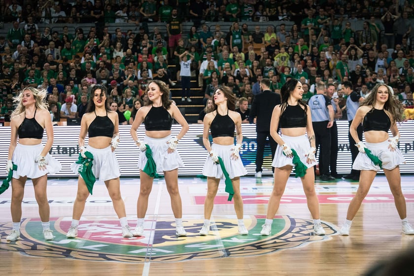Mecz Śląsk Wrocław - Spójnia Stargard w Hali Stulecia 4 czerwca
