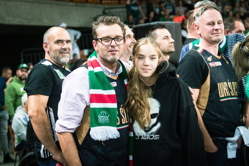 Mecz Śląsk Wrocław - Spójnia Stargard w Hali Stulecia 4 czerwca