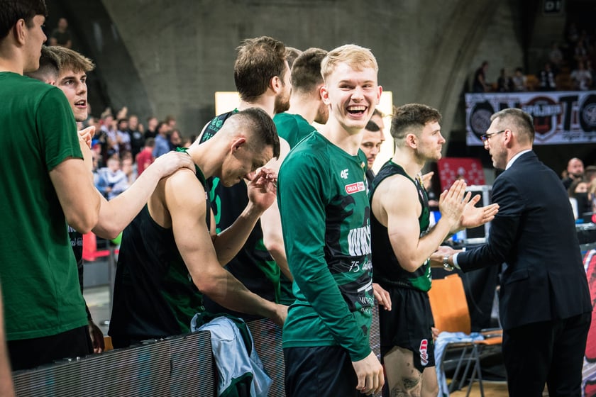 Mecz Śląsk Wrocław - Spójnia Stargard w Hali Stulecia 4 czerwca