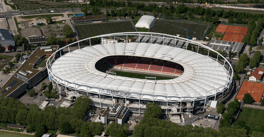 Pojemność &ndash; 54 000
Klub &ndash; VfB Stuttgart
Mecze Euro 2024:

Niemcy &ndash; Węgry
Szkocja &ndash; Węgry
Słowenia &ndash; Dania
Ukraina &ndash; Belgia
spotkanie 1/4 finału
