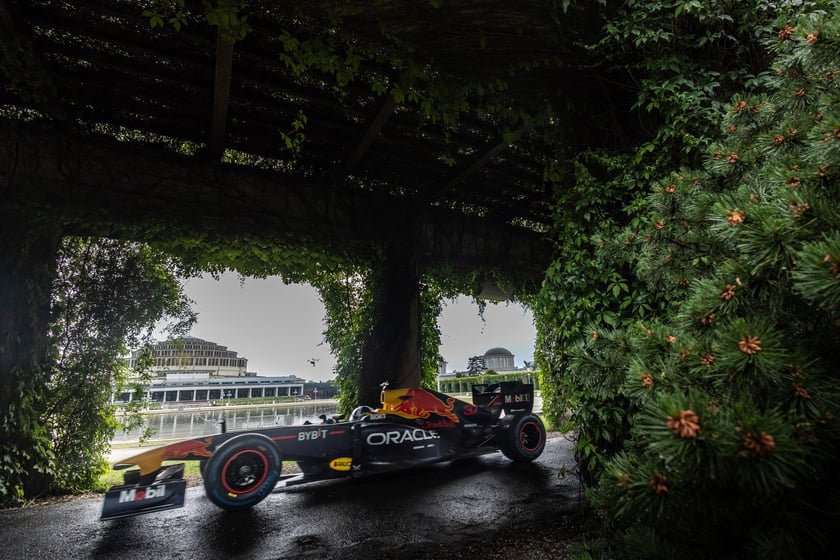 Bolid F1 Red Bulla we Wrocławiu