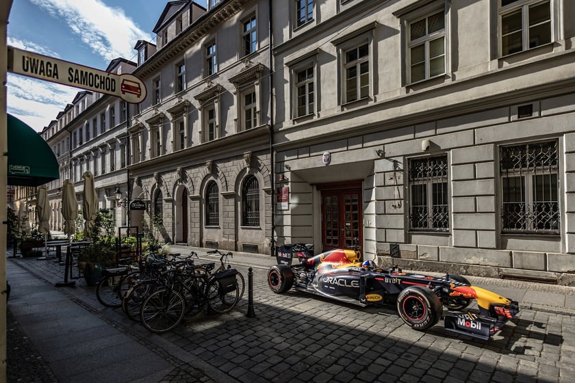 Bolid F1 Red Bulla we Wrocławiu