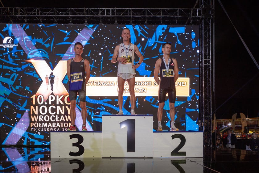 10. PKO Nocny Wrocław Półmaraton. Zdjęcia zawodników