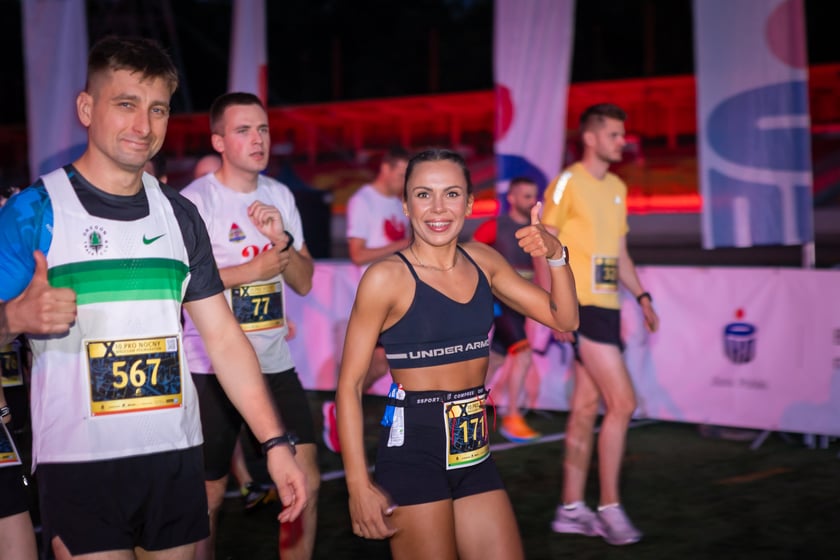 10. PKO Nocny Wrocław Półmaraton. Zdjęcia zawodników