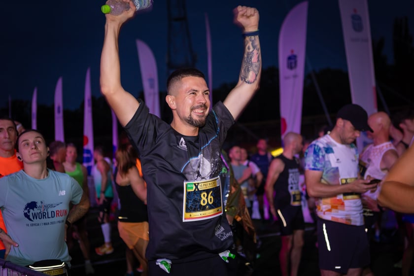 10. PKO Nocny Wrocław Półmaraton. Zdjęcia zawodników