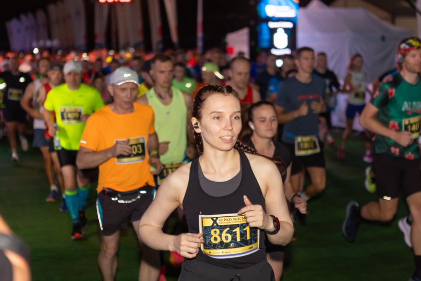 10. PKO Nocny Wrocław Półmaraton. Zdjęcia zawodników