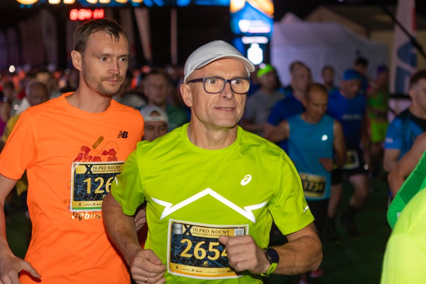 10. PKO Nocny Wrocław Półmaraton. Zdjęcia zawodników