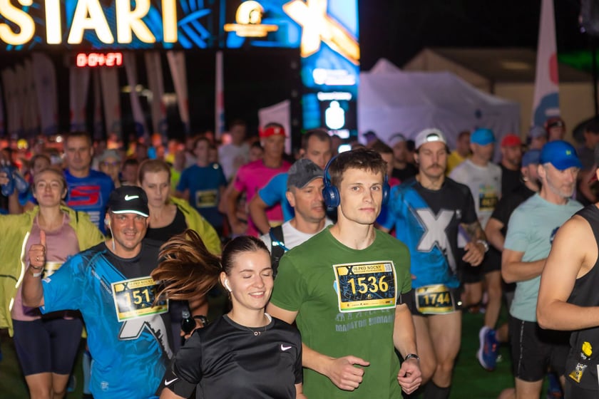 10. PKO Nocny Wrocław Półmaraton. Zdjęcia zawodników