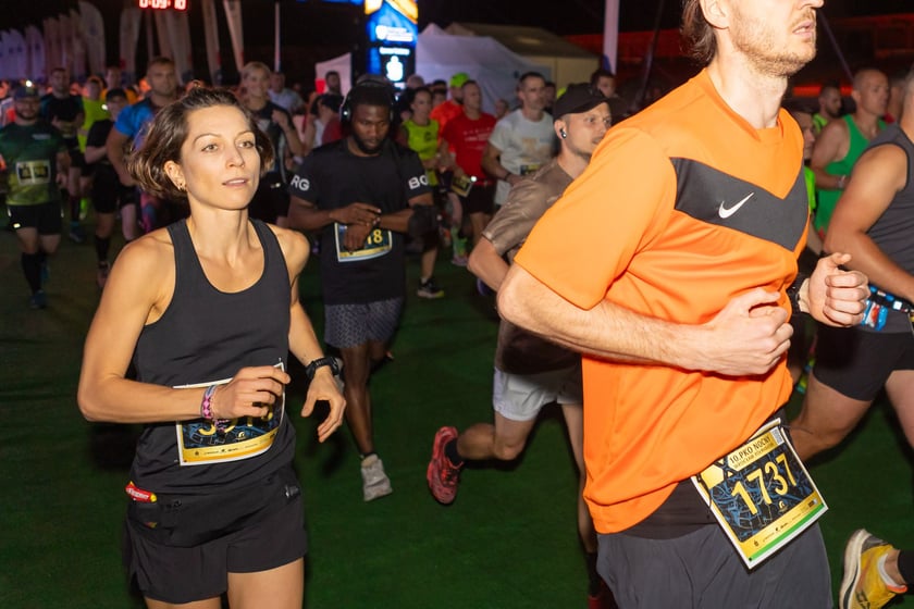 10. PKO Nocny Wrocław Półmaraton. Zdjęcia zawodników