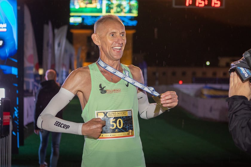 10. PKO Nocny Wrocław Półmaraton. Zdjęcia zawodników