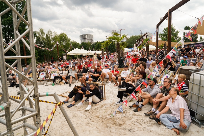 Strefa Kibica w Beach Barze Port Węglowy