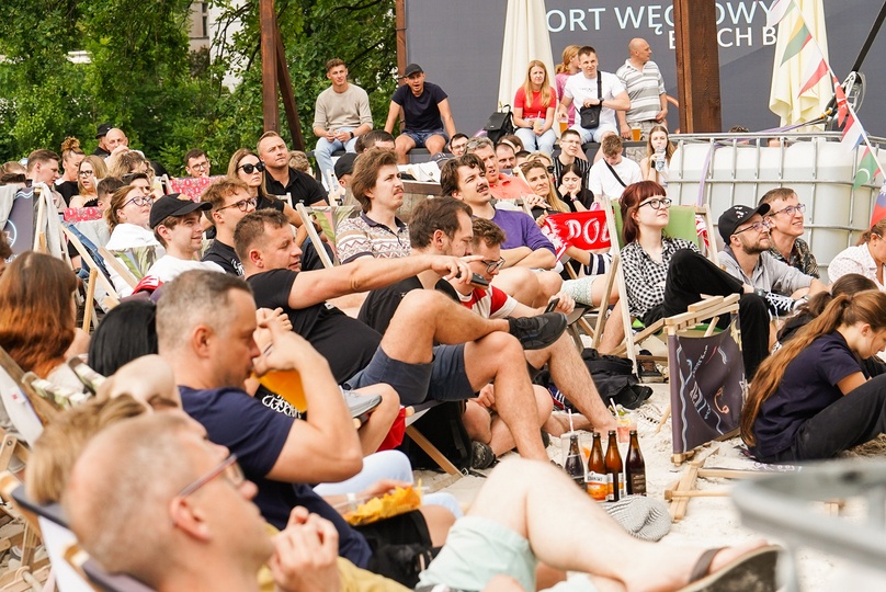 Strefa Kibica w Beach Barze Port Węglowy