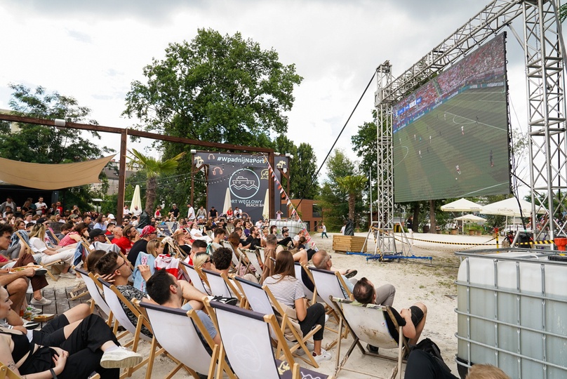 Strefa Kibica w Beach Barze Port Węglowy