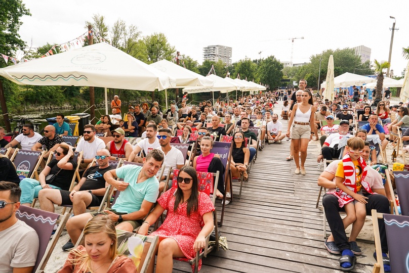 Strefa Kibica w Beach Barze Port Węglowy