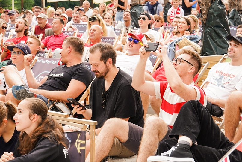 Strefa Kibica w Beach Barze Port Węglowy