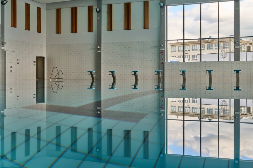 Aquapark Zakrzów tuż po zakończeniu budowy w marcu 2024 roku