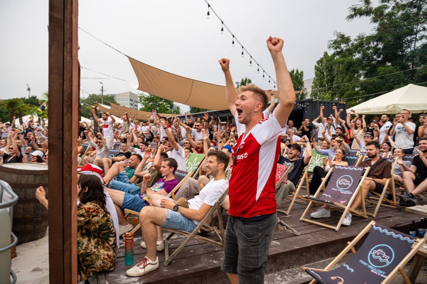 Strefa kibica Beach Bar w Porcie Węglowym