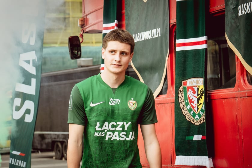 Oficjalna prezentacja pierwszego zespołu Śląska Wrocław. Plac Wolności we Wrocławiu