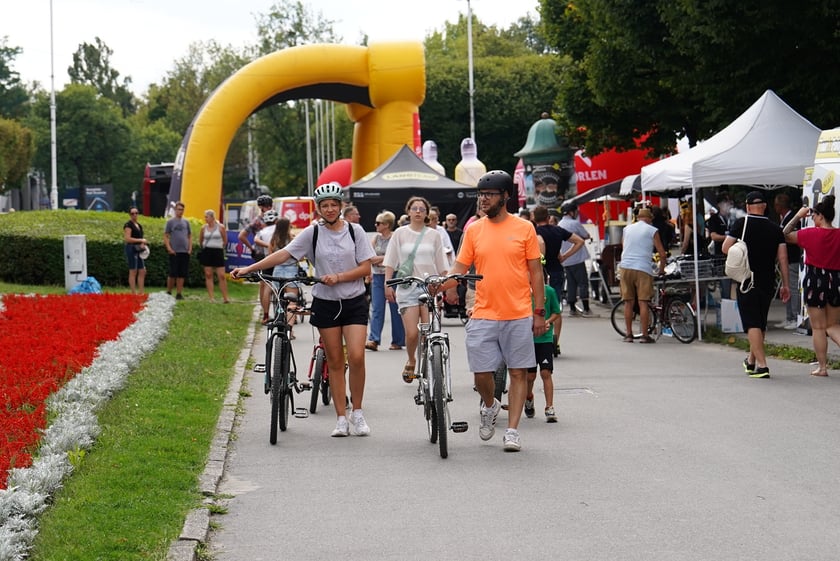 Niedzielny piknik rowerowy przed 81.edycją Tour De Pologne