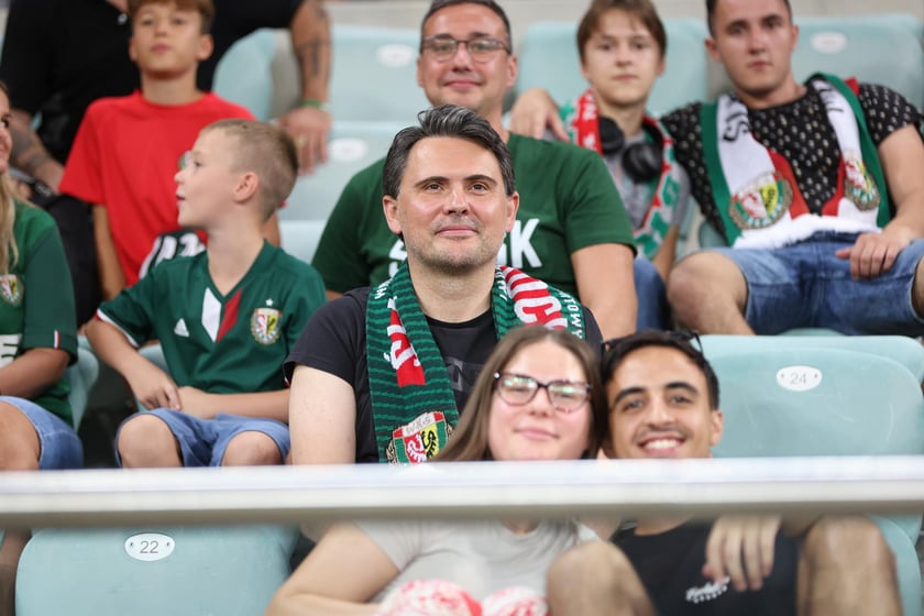Zdjęcia kibiców z meczu WKS Śląsk Wrocław - FC St. Gallen