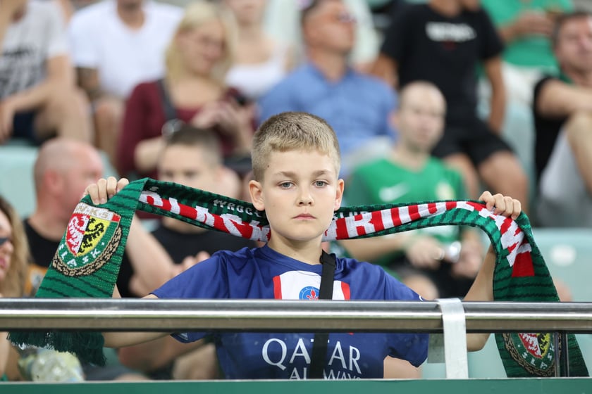 Zdjęcia kibiców z meczu WKS Śląsk Wrocław - FC St. Gallen